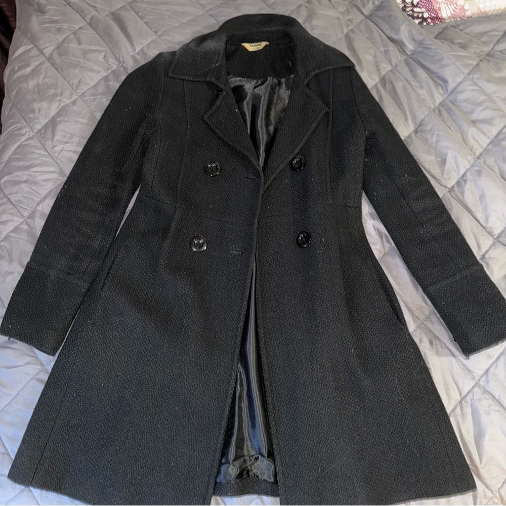 Black Tammy Peacoat